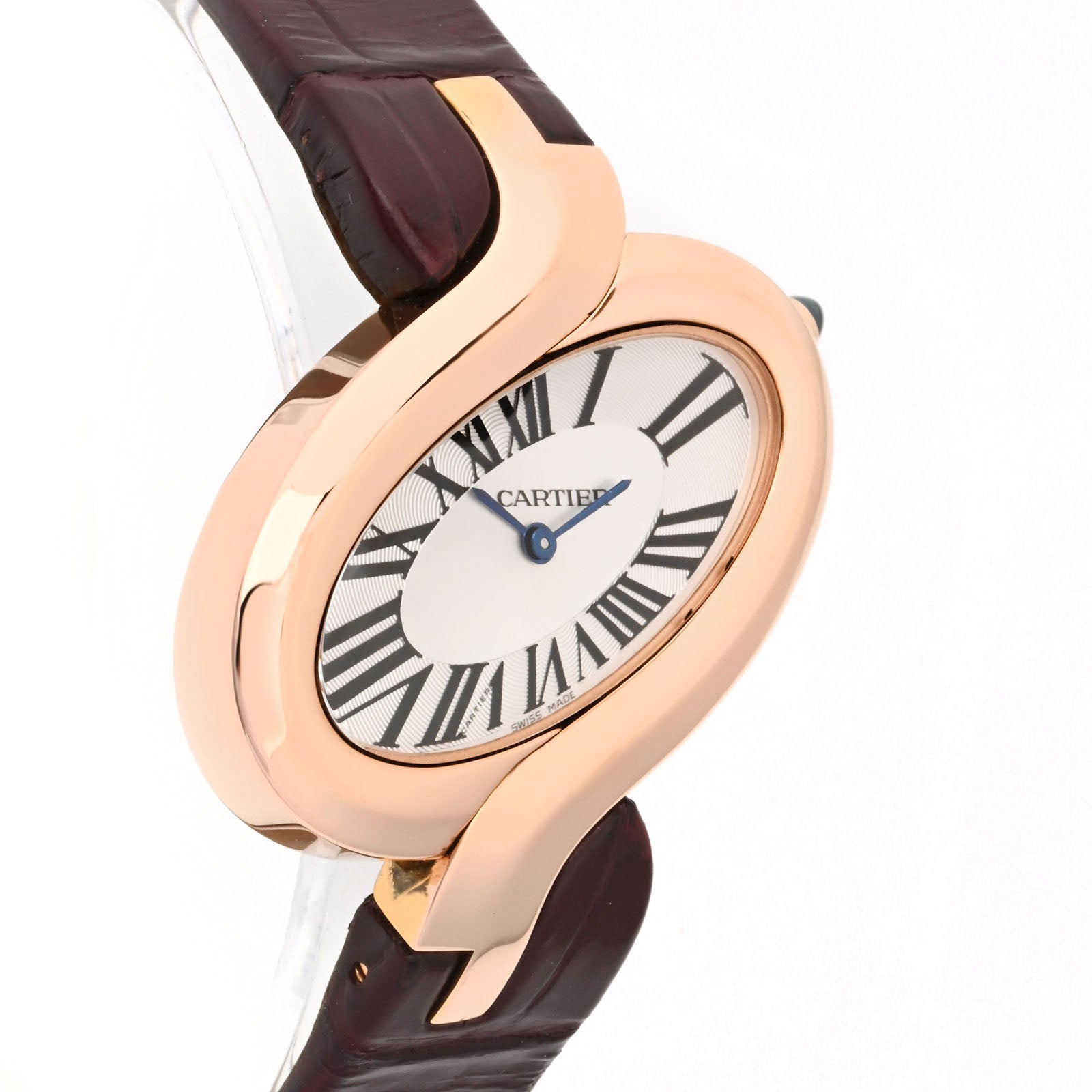 Cartier Delice Large Roman Dial on Leather Band w8100011