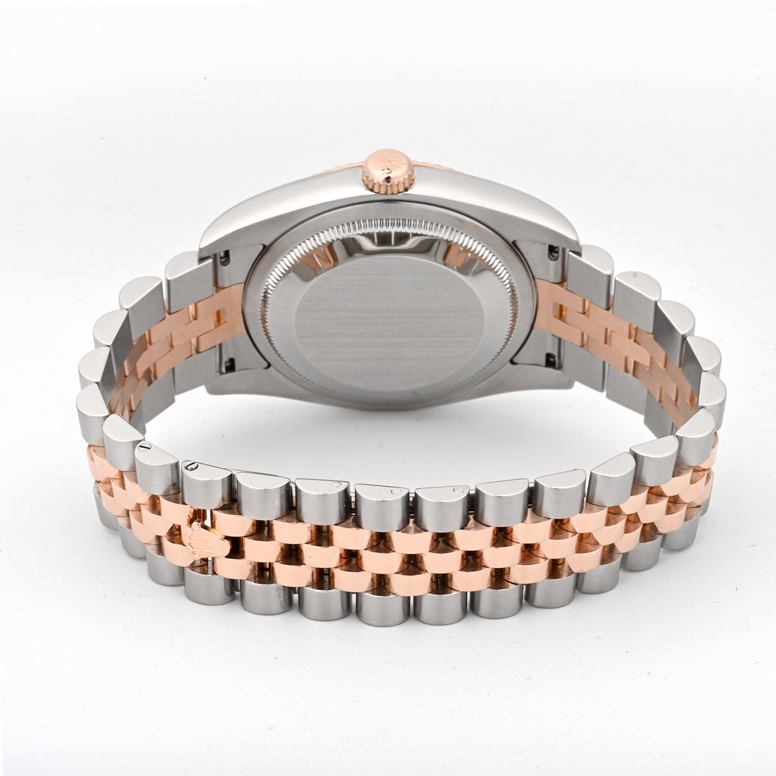 Rolex Datejust 36 Stainless Steel and Rose Gold Pink Computer Diamond Dial on Jubilee 116231