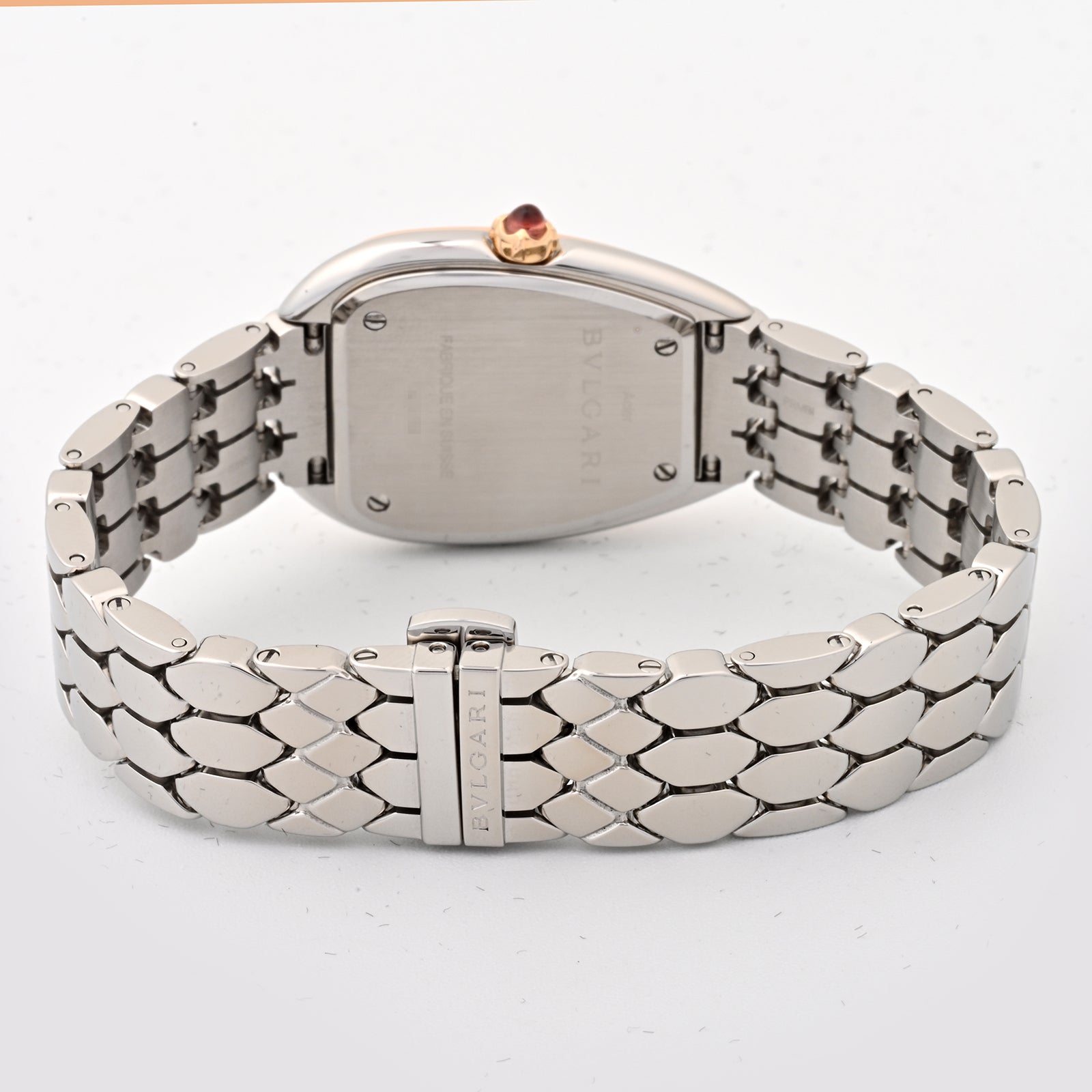 Bvlgari Serpenti Silver dial Dial on Bracelet SP33WSPGD Card