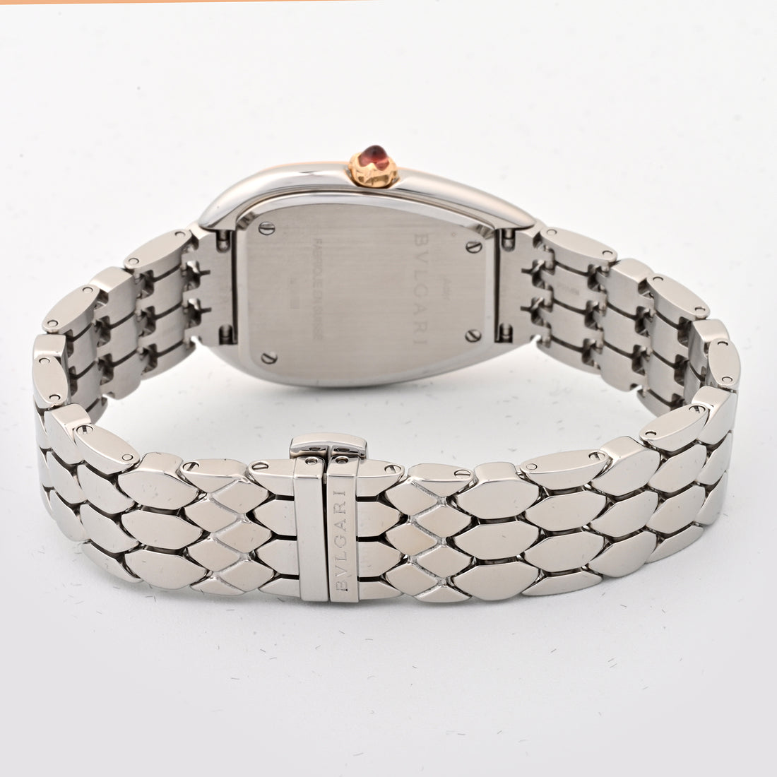 Bvlgari Serpenti Silver dial Dial on Bracelet SP33WSPGD Card