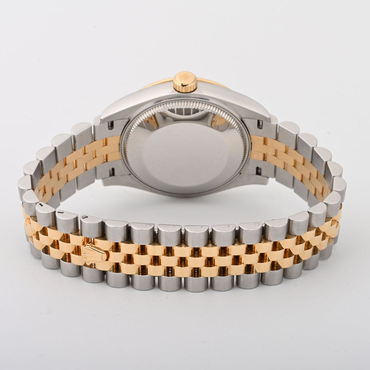 Rolex Datejust 31mm Stainless Steel and Yellow Gold Olive Green Diamond Roman Six Dial on Jubilee 278273 Card 2020