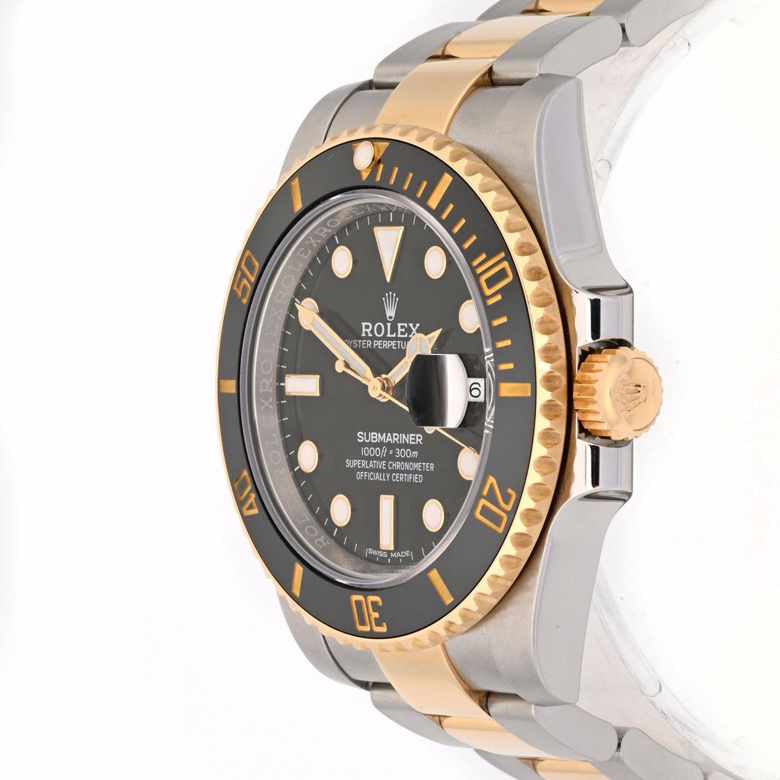Rolex Submariner Black Dial on Oyster band 116613LN Card 2019