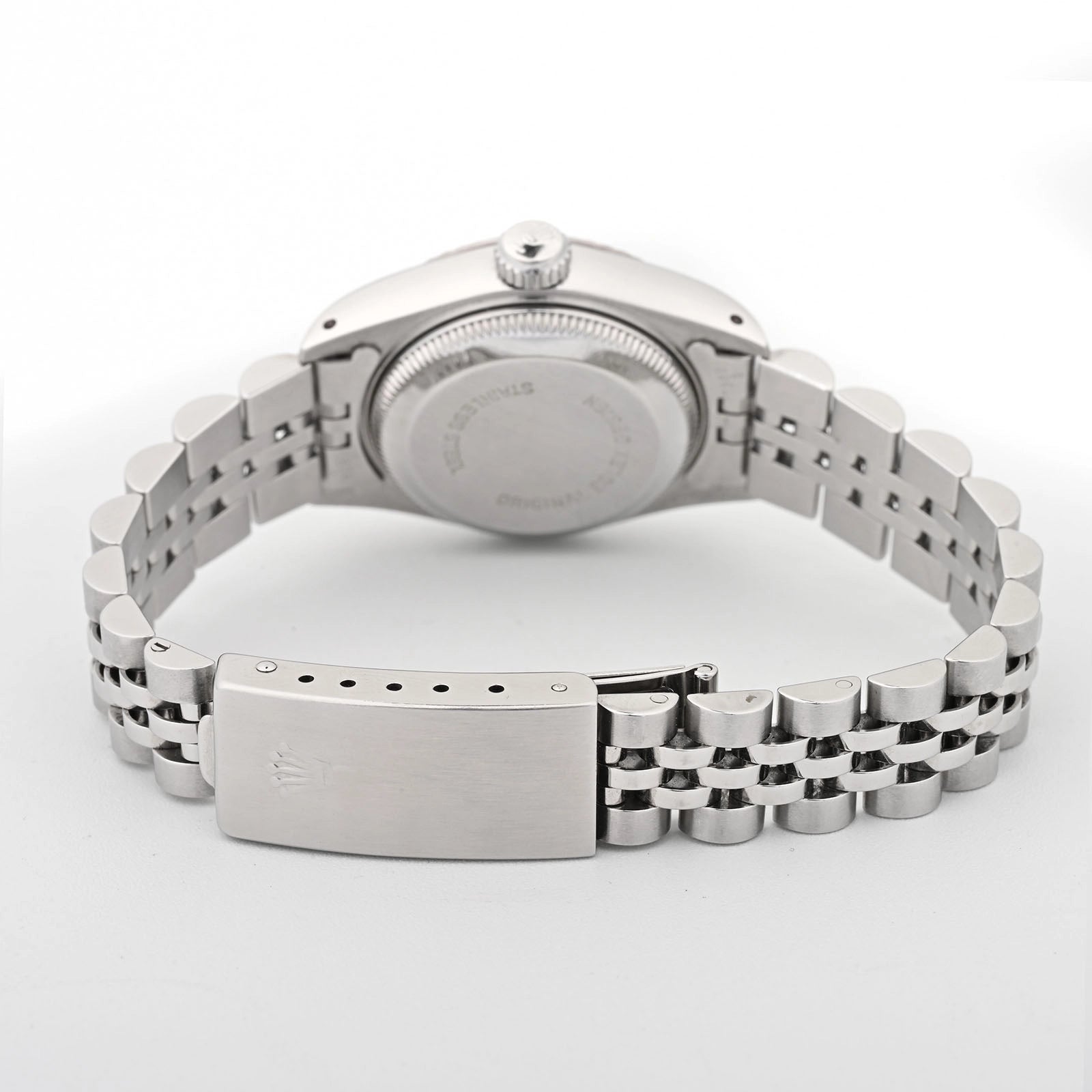 Rolex Datejust 26mm SS silver stick Dial on jubilee 69174