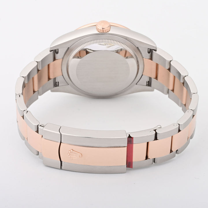 Rolex Datejust 36mm Wimbledon Dial Factory Diamond Bezel on Oyster 126281RBR Card 2021