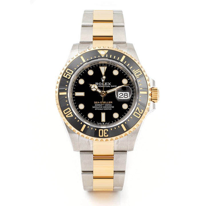 Rolex Sea-Dweller 43 Black Dial on Oyster 126603 Card 2019